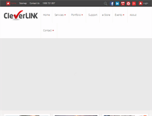 Tablet Screenshot of cleverlink.com.au